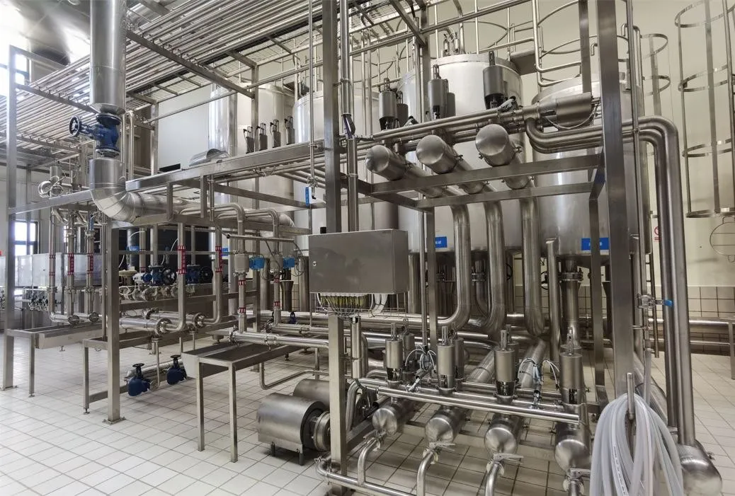 CIP automatic cleaning station