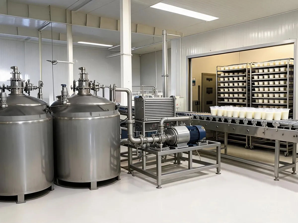 Coagulated-yogurt process