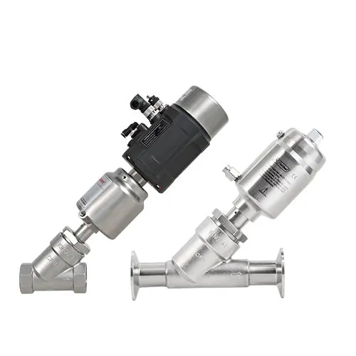 Hygienic corner-seat valve