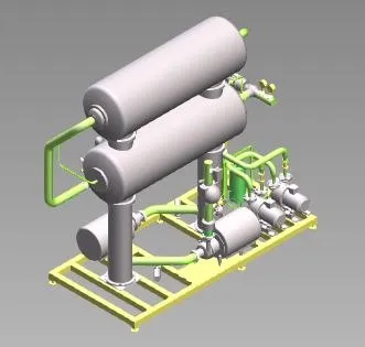 Deoxygenation water system