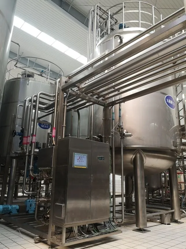 Milk-beverage line
