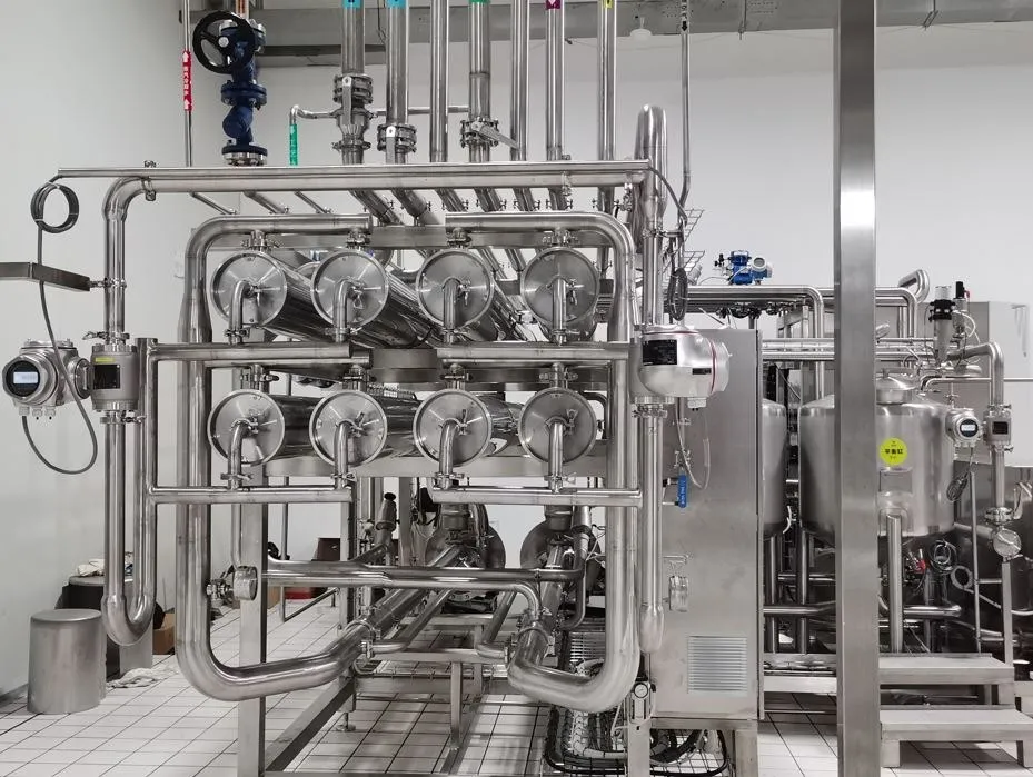 Reverse-osmosis concentration unit (RO)