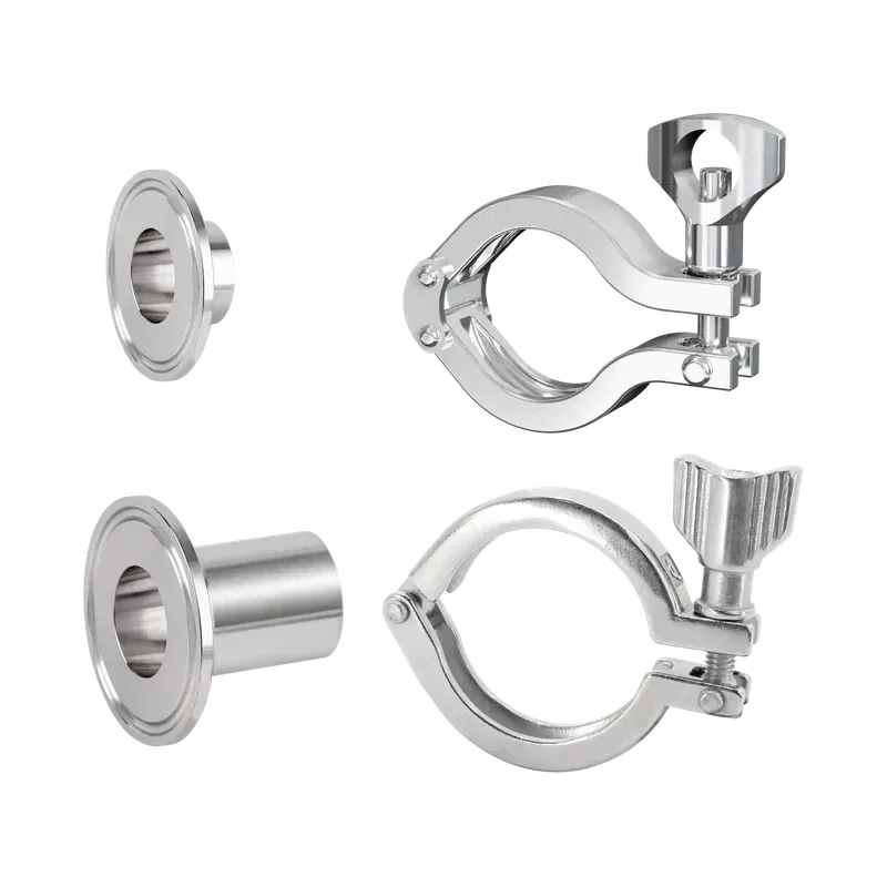 Sanitary clamp fittings