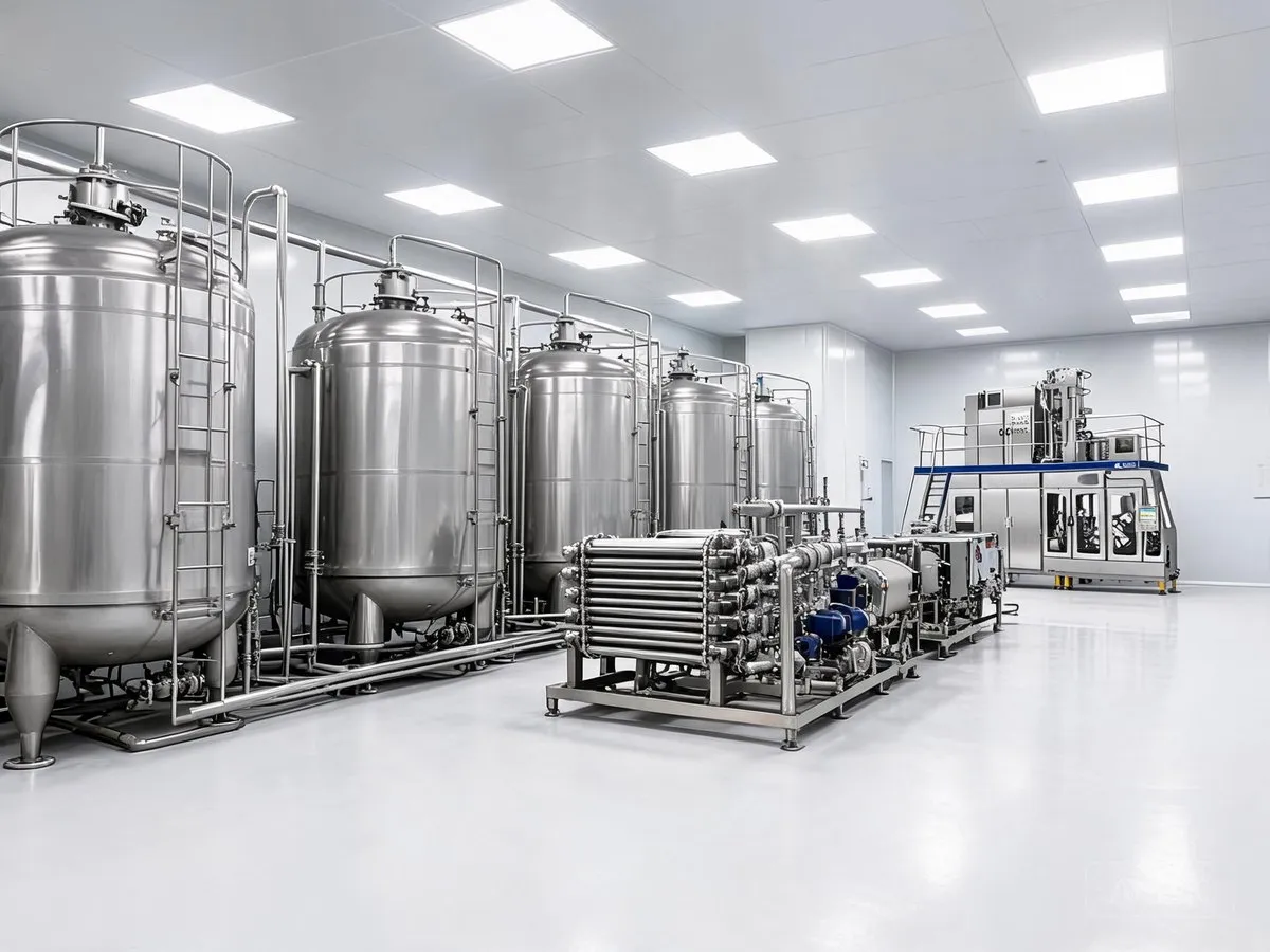 Turnkey aseptic line