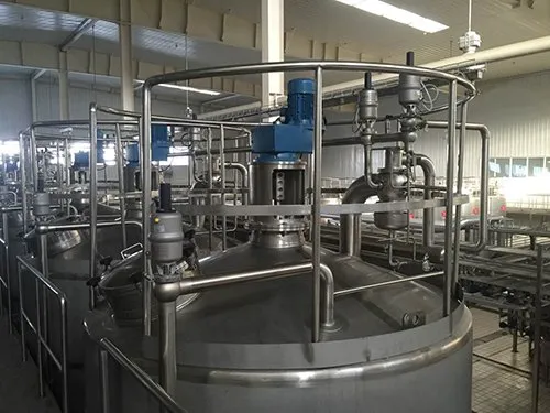 Yoghurt fermentation tank system